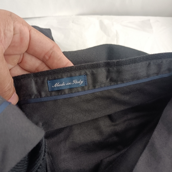 Ralph Lauren Equestrian men’s suede knees luxury pants Italy new display sz 40 - Picture 5 of 11